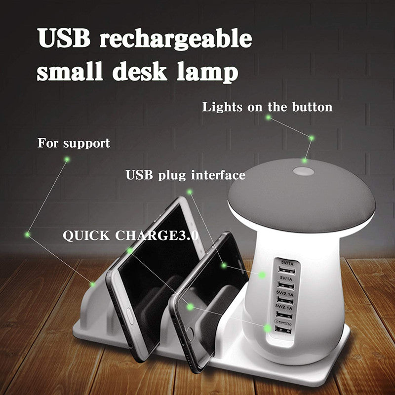 2-in-1-multifunction-mushroom-lamp-led-lamp-holder-usb-charger-home-office-supplies