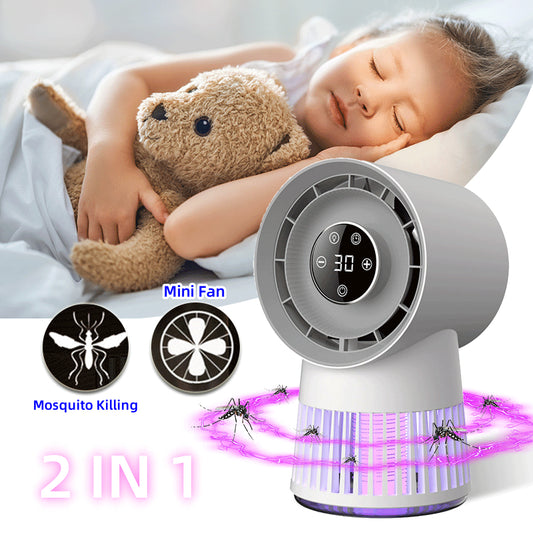 creative-2-in-1-mosquito-killing-mini-desk-fan-electric-mosquito-killer-usb-rechargeable-fan-night-lamp-home-and-outdoor-supplies
