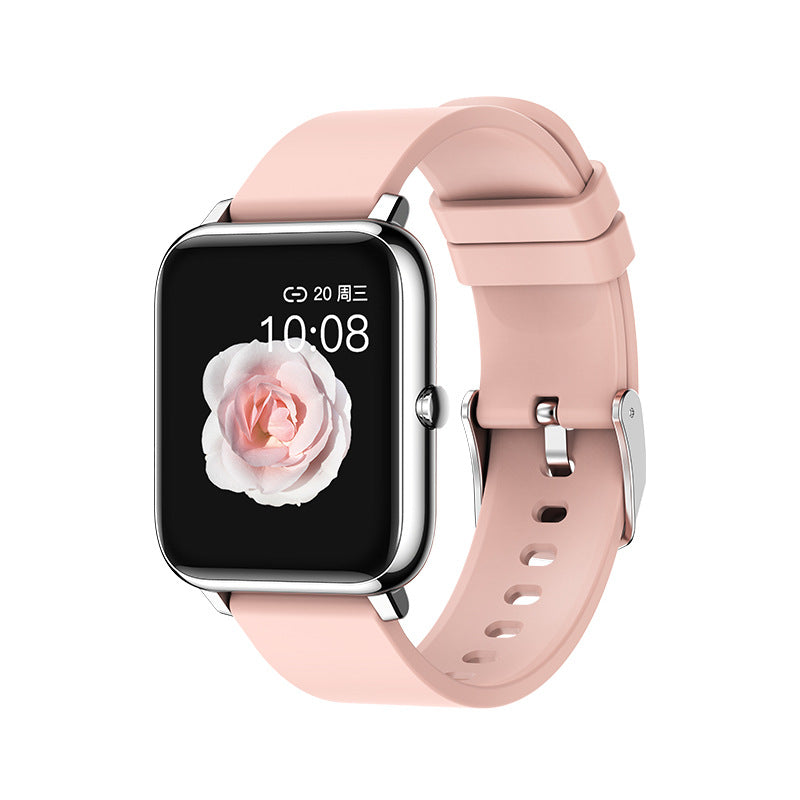 P22 Smart Watch – Fitness Tracker with Heart Rate Monitor & IPS Colour Screen – Pink