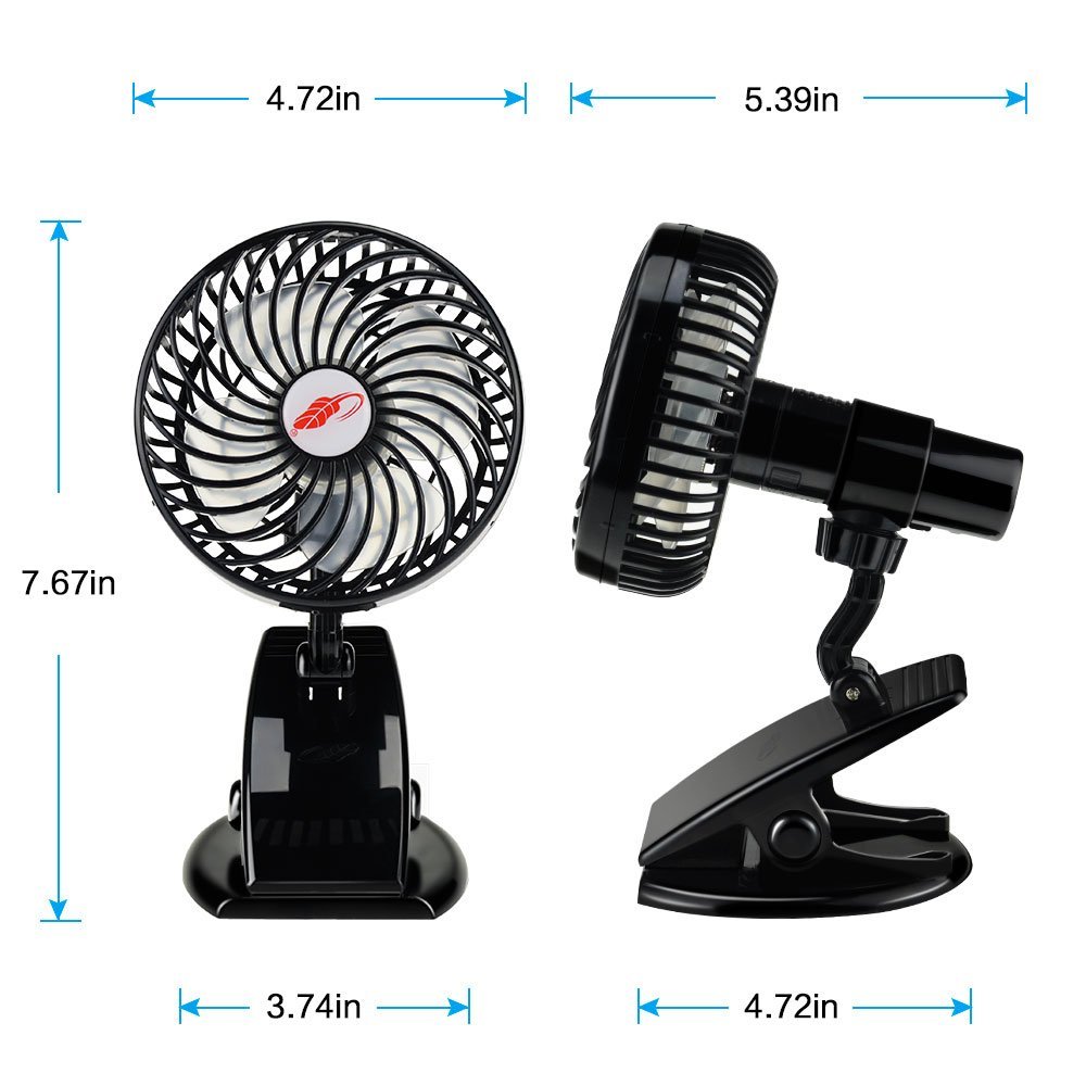 mini-mute-clip-fan-rechargeable-silent-4-blades-baby-stroller-fans-portable-air-cooling-3-speeds-desk-usb-fan-with-usb-output