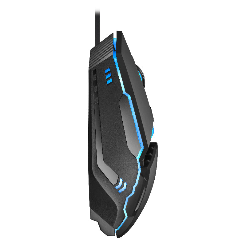 M3 Wired Optical Mouse - 800/1200/1600 DPI, 37 IPS Tracking, 102G Acceleration | USB | Black