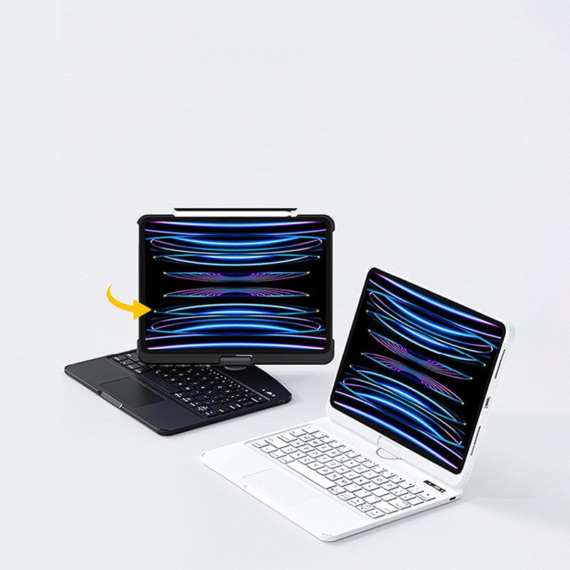 iPad Bluetooth Keyboard with Protective Case - Magic Control Style | iPad Pro 11", 12.9" & Air 4/5
