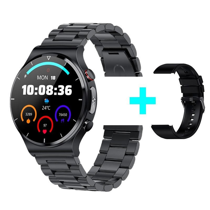 Smart Watch – 1.32" Wireless Charging, Metal Case & Premium Strap Options