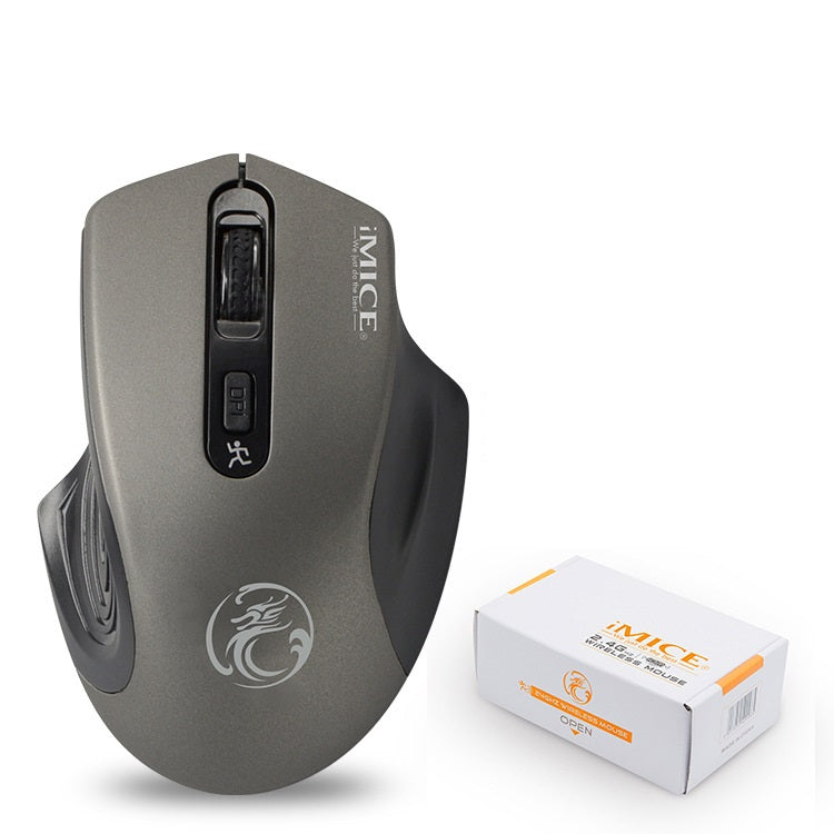 2.4GHz Wireless Gaming Mouse - Silent or Standard Click, 1600 DPI, 4-Gear, Four-Way Scroll | 4 Colours