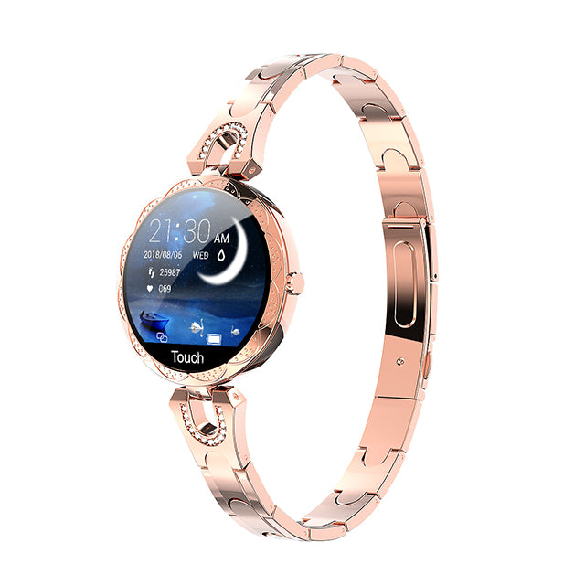 Women’s Smart Watch – IP67 Waterproof, Heart Rate & 1.08" HD LCD Display