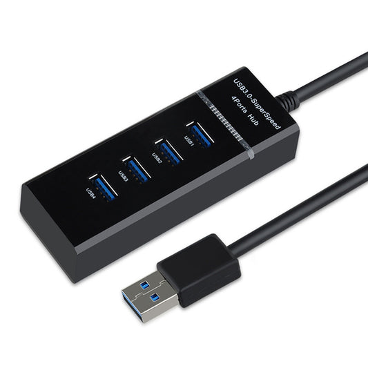 USB 3.0 Hub 4-Port Splitter - 5Gbps High-Speed Expansion