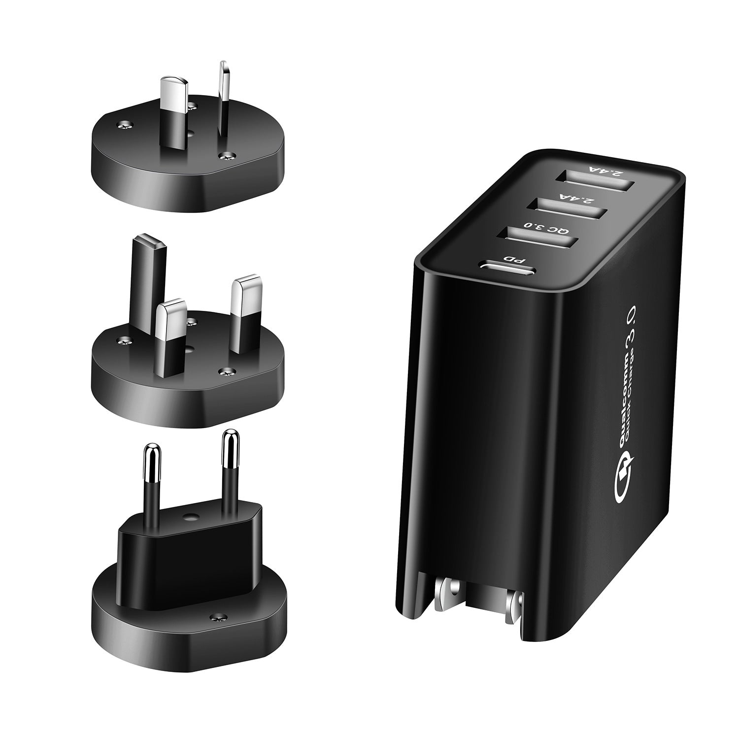 48wpd-charger-pd-four-port-type-c-mobile-phone-charger