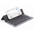 3-Fold Ultra-Thin Bluetooth Keyboard - 100hr Battery, Metal & ABS | Apple, Android & Windows