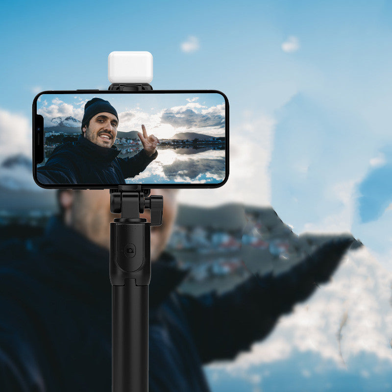 compatible-with-apple-bluetooth-fill-light-selfie-stick-outdoor-live-broadcast-integrated-tripod-phone-holder