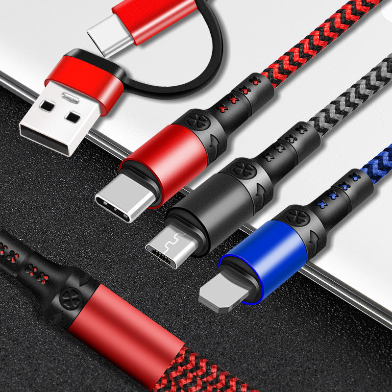 fast-charging-five-in-one-data-cable-one-for-three-charging-cables
