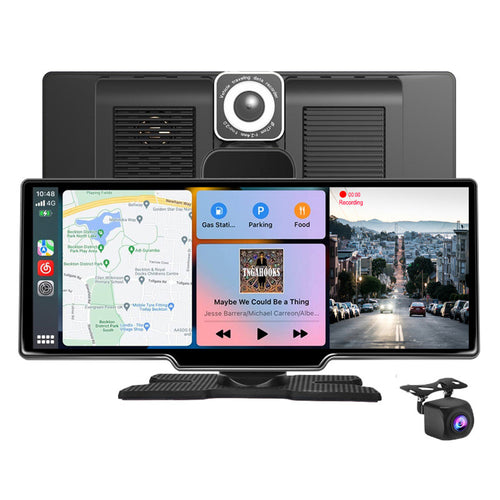 10.26" CarPlay Smart Screen – GPS, Bluetooth, 2K/4K Dash Cam, Reversing Image & Parking Mode – product image 4 | Fidmat24 Tech Market