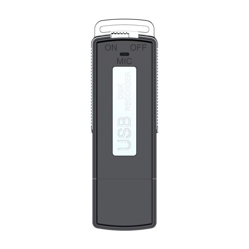 USB Voice Recorder Flash Drive - One-Click Recording, Up to 384 Hours Storage