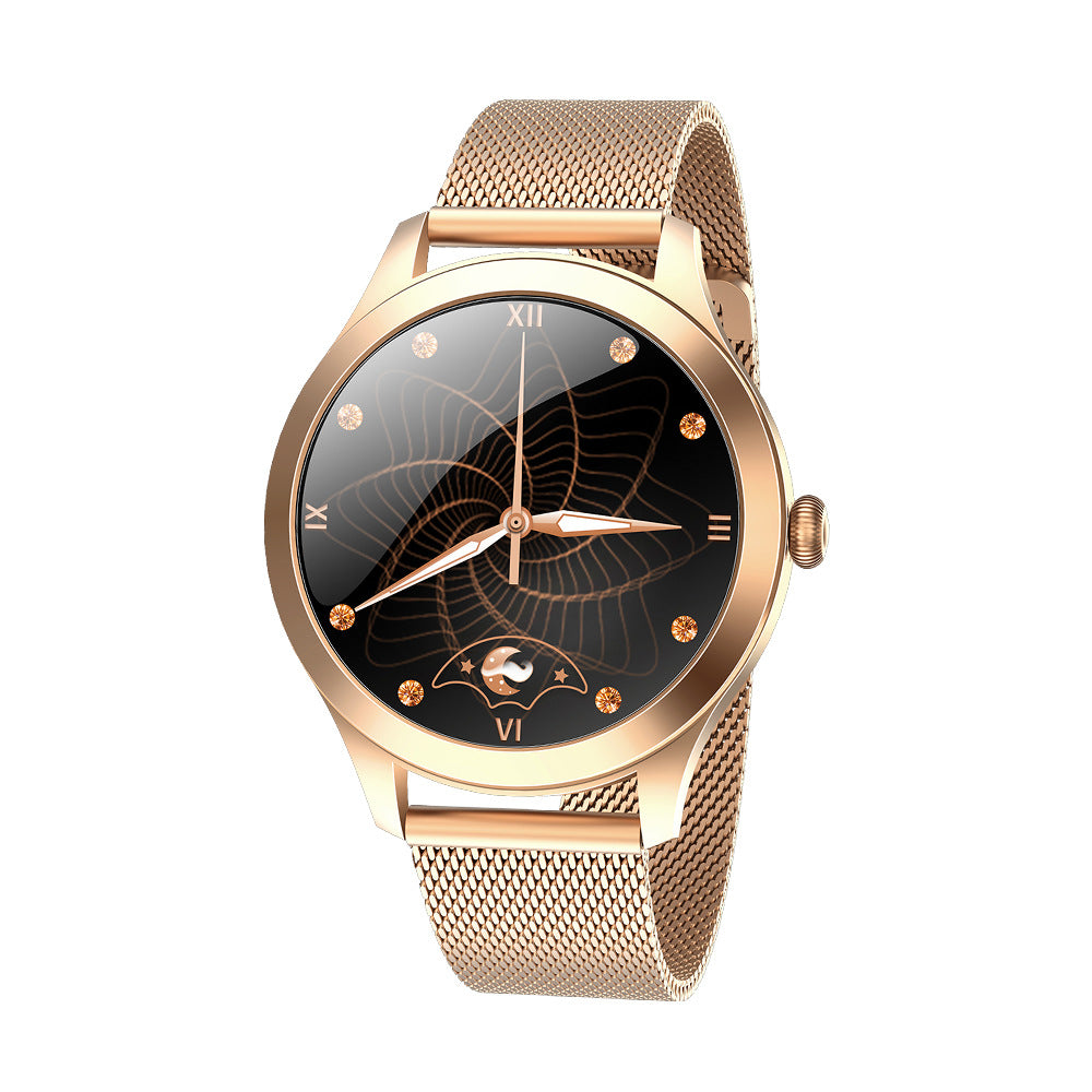 KW10 Pro Women’s Smart Watch – Ultra-Slim Steel Strap Smartwatch – Gold Watch band