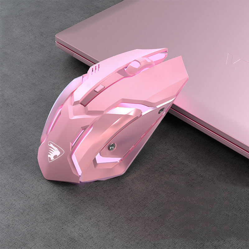 Silent Rechargeable Wireless Mouse - 1600 DPI, 7 Buttons, 2.4GHz | 5 Styles