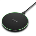 Frosted 10W Wireless Charging Pad – Black – product image 7 | Fidmat24 Tech Market