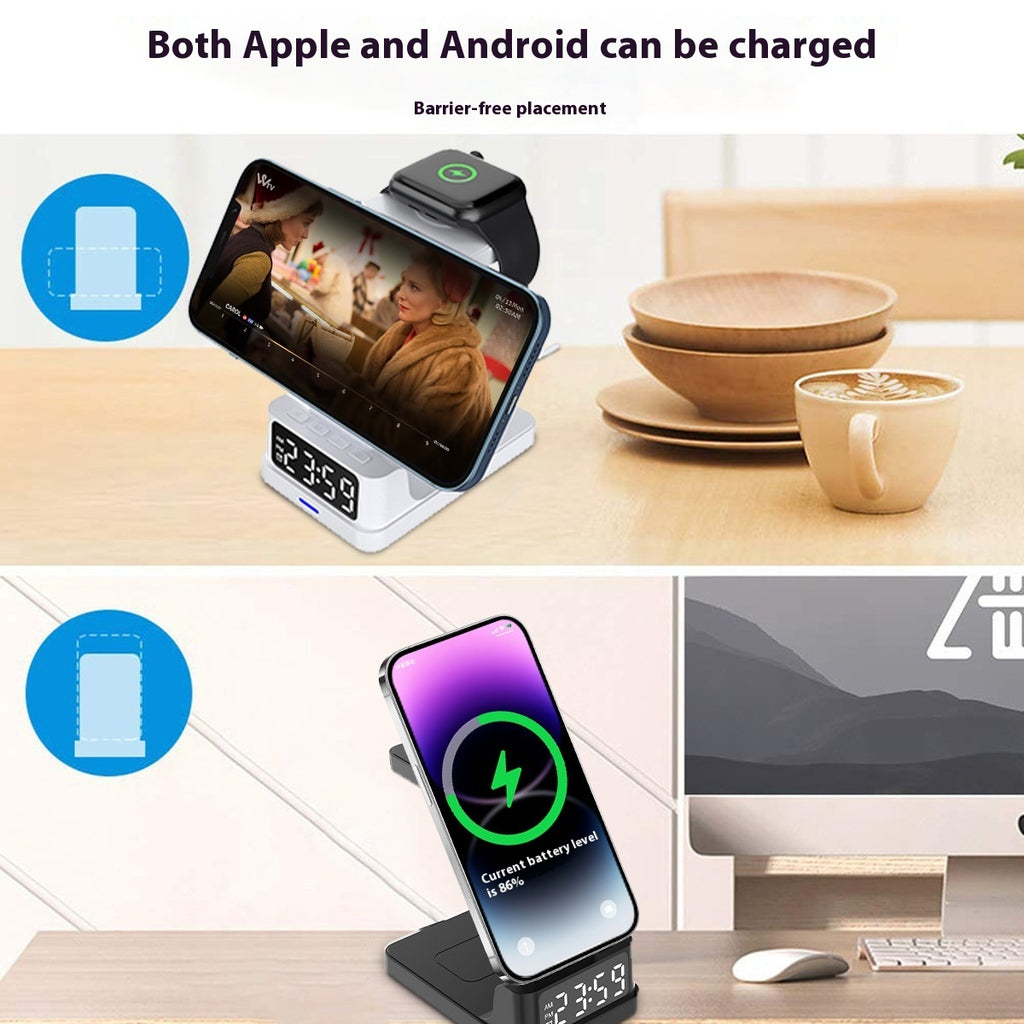 magnetic-three-in-one-15w-wireless-charger-with-clock