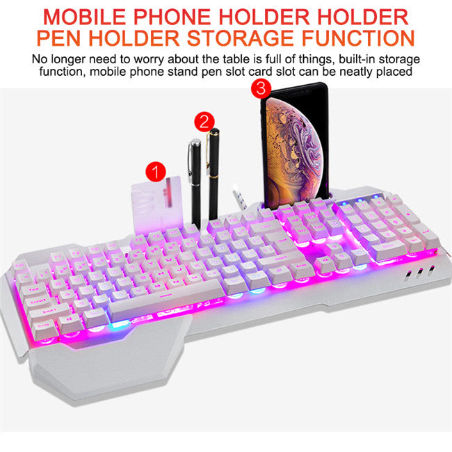 Ultimate RGB Mechanical Gaming Keyboard – Ergonomic Backlit Wired Gamer Edition – product image 1 | Fidmat24 Tech Market
