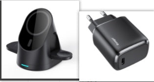 Foldable 3-in-1 Magnetic Wireless Charger with USB Cable – product image 7 | Fidmat24 Tech Market