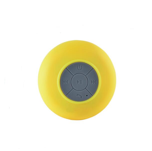 Bluetooth Suction Cup Speaker | IPX4 | Bluetooth 3.0 | 400mAh | 102dB SNR | Built-In Mic | 85mm | 6 Colours – product image 11 | Fidmat24 Tech Market