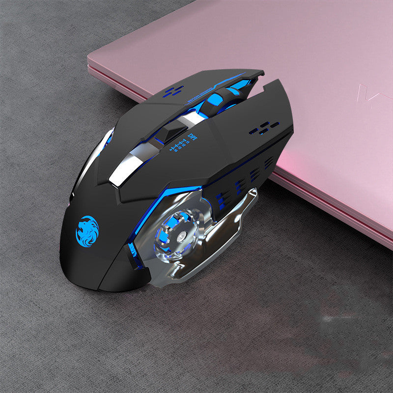 Silent Rechargeable Wireless Mouse - 1600 DPI, 7 Buttons, 2.4GHz | 5 Styles