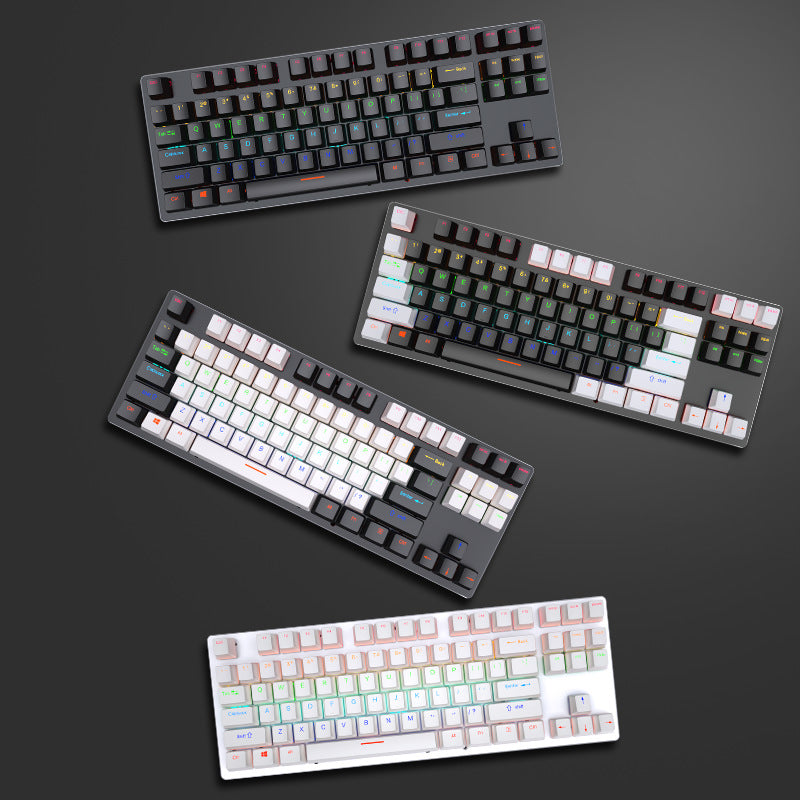 K550 Wired Mechanical Keyboard – Green Axis – product image 1 | Fidmat24 Tech Market
