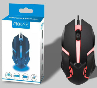 Wired Gaming Mouse with RGB Breathing Light – product image 2 | Fidmat24 Tech Market