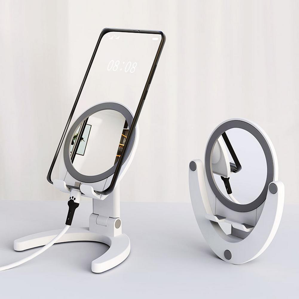 portable-phone-holder-stand-desk-tablet-with-mirror-mobile-phone-bracket-with-mirror-foldable-phone-holder