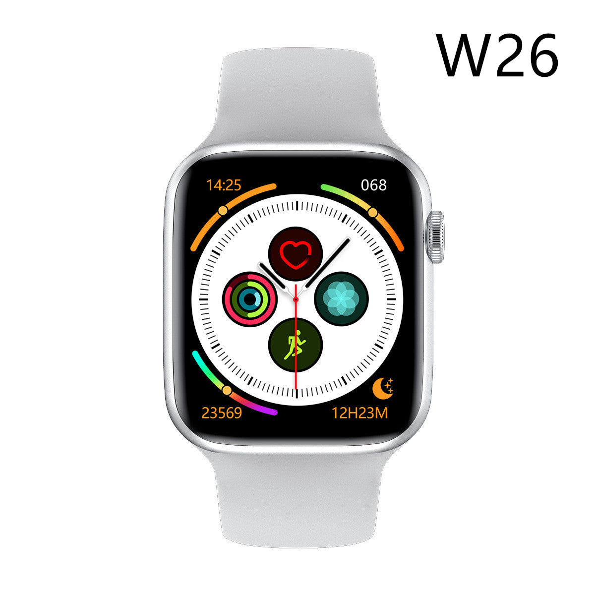 W26 / W26M Smart Watch – Bluetooth Calling, Alloy Case & 2.5D Arc Touchscreen