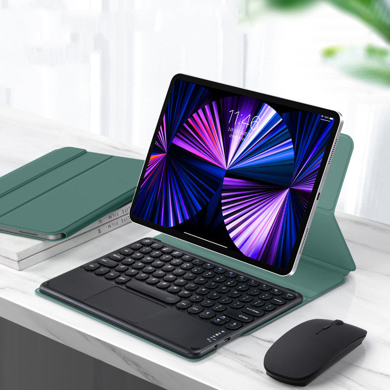 iPad Pro 11" & Air 4 Bluetooth Keyboard Flip Case - Touch & Standard Keyboard | Optional Mouse