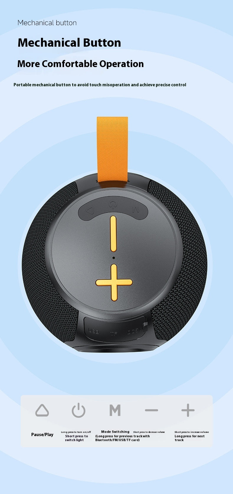 bluetooth-speaker-portable-rgb-lamp-portable-card-waterproof-tws-small-speaker