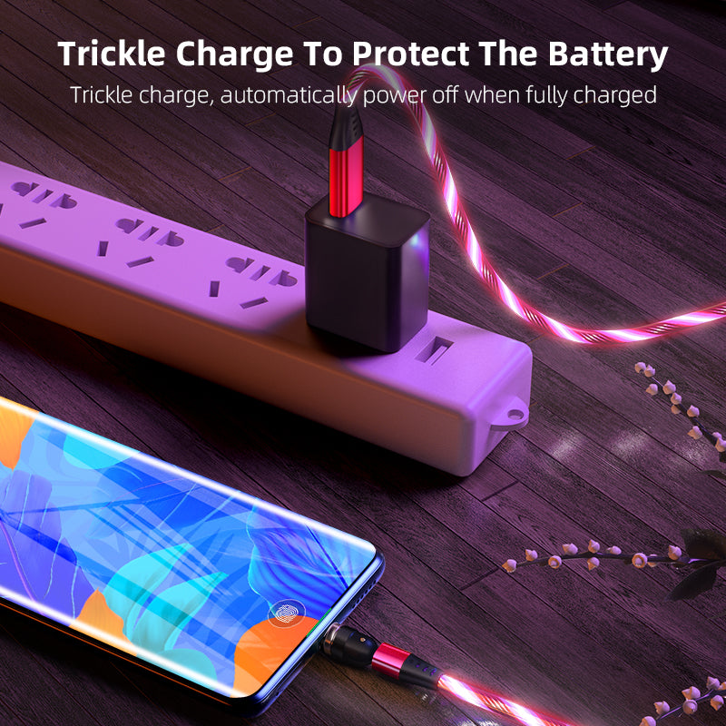 540-rotate-luminous-magnetic-cable-3a-fast-charging-mobile-phone-charge-cable-for-led-micro-usb-type-c-for-i-phone-cable