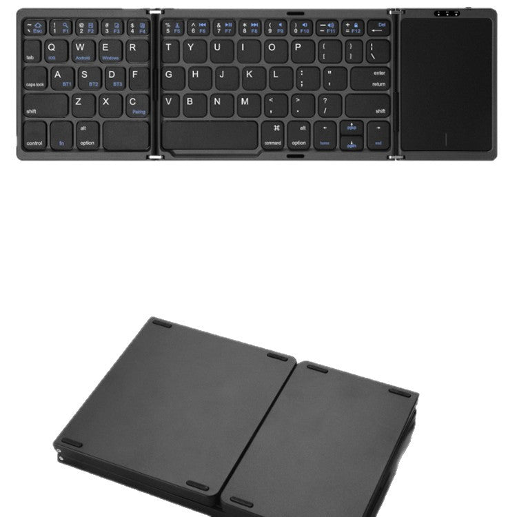 Three-Folding Wireless Bluetooth Keyboard with Touchpad – product image 3 | Fidmat24 Tech Market