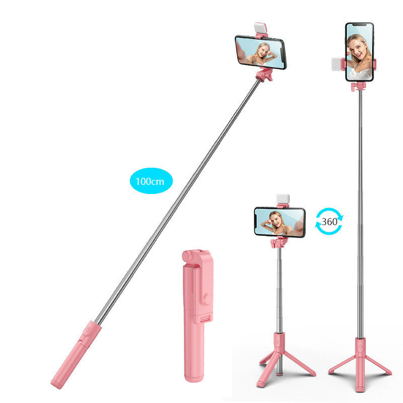 compatible-with-apple-bluetooth-fill-light-selfie-stick-outdoor-live-broadcast-integrated-tripod-phone-holder