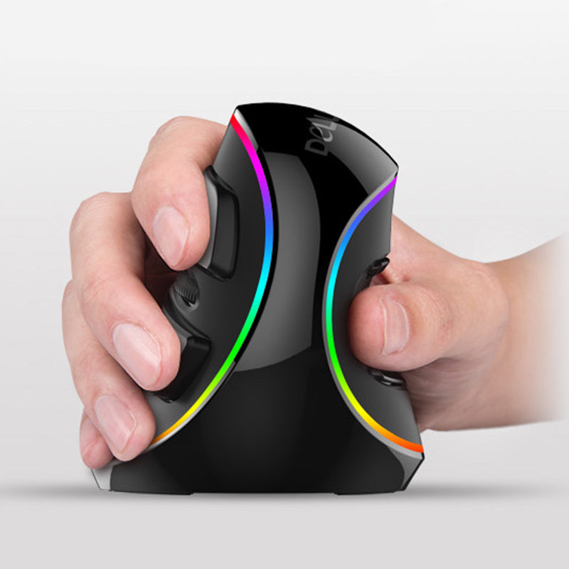 Vertical Ergonomic Shell-Design RGB Wired Mouse - 5-Speed DPI up to 4000 | Innocence, Symphony & Standard