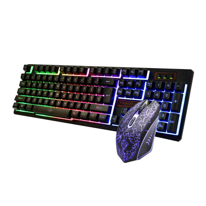 K13 Wired Gaming Keyboard & Mouse Combo - 1600 DPI, USB | Black