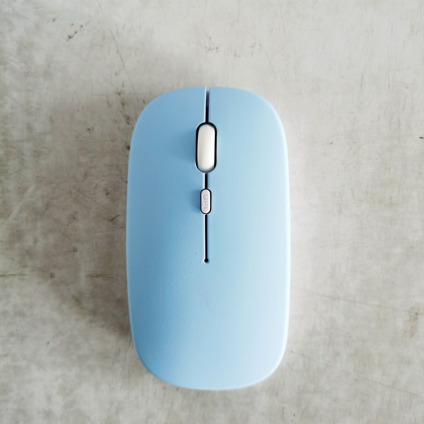 Ultra-Thin Dual-Mode Wireless Mouse - 2.4GHz & Bluetooth, 4-Gear DPI, Four-Way Scroll | 8 Colours