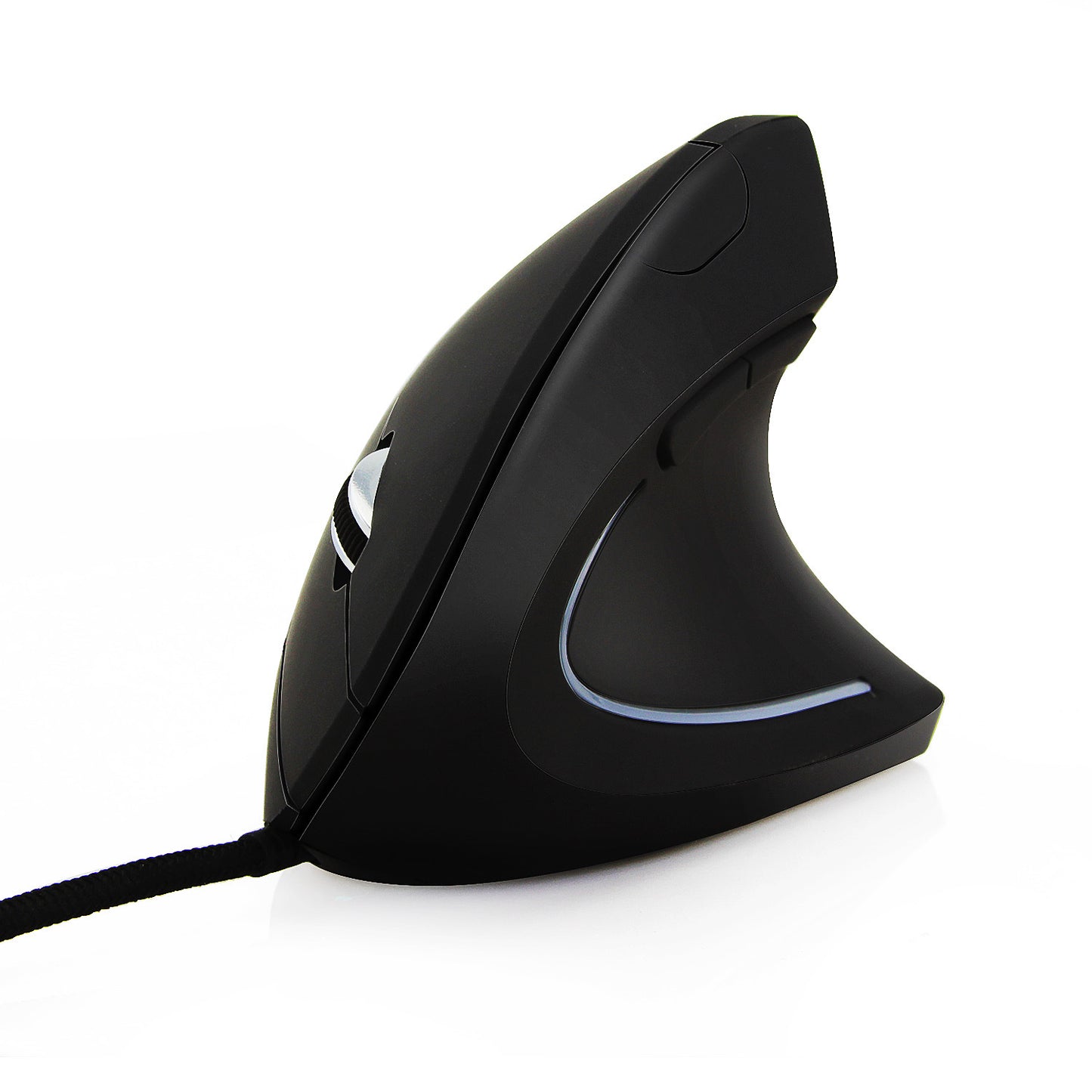 Vertical Ergonomic Mouse - Wired, Wireless Rechargeable & Battery Options