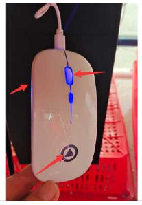 Silent Rechargeable Wireless Mouse - 1600 DPI, Four-Way Scroll, 2.4GHz | White, Silver, Black & Rose