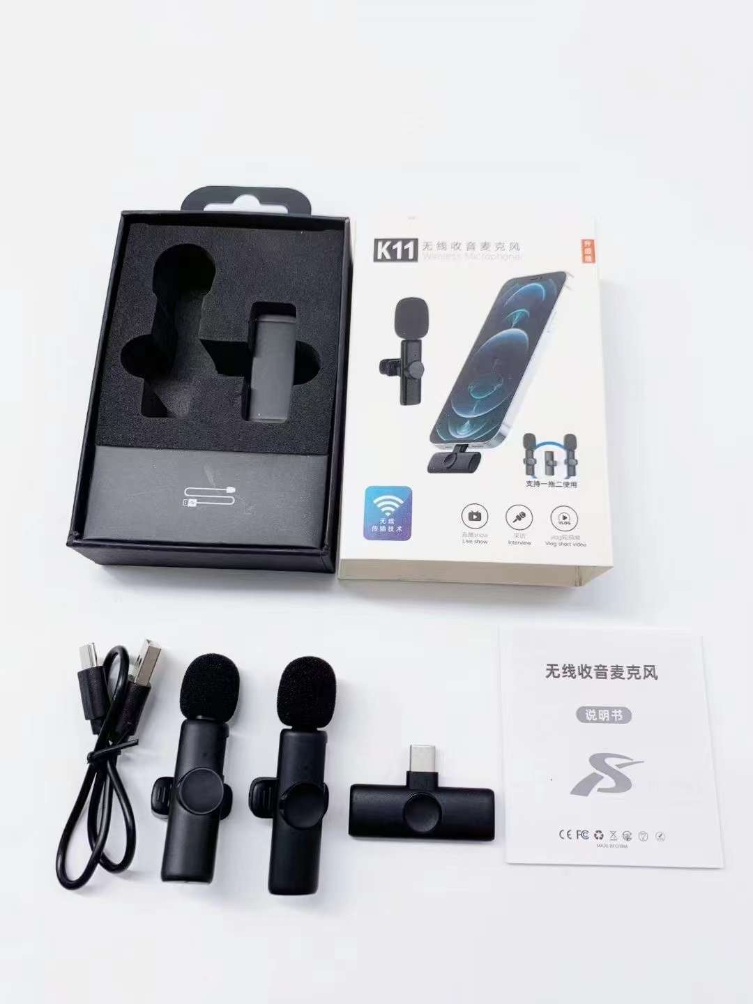 collar-clip-microphone-outdoor-video-recording-wireless-microphone