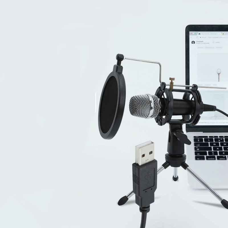 mini-mobile-computer-live-broadcast-with-stand-microphone-aluminum