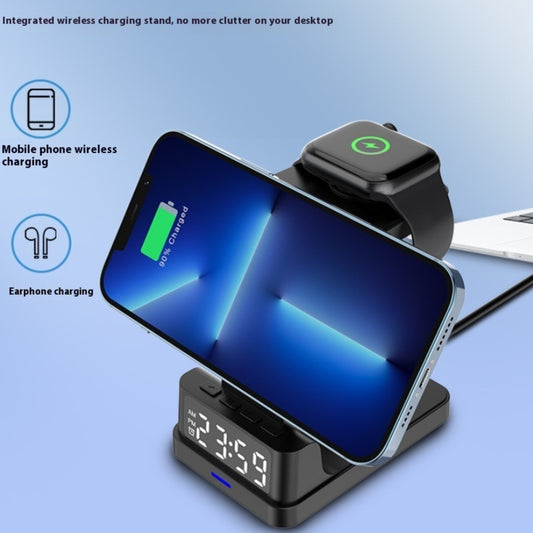 magnetic-three-in-one-15w-wireless-charger-with-clock