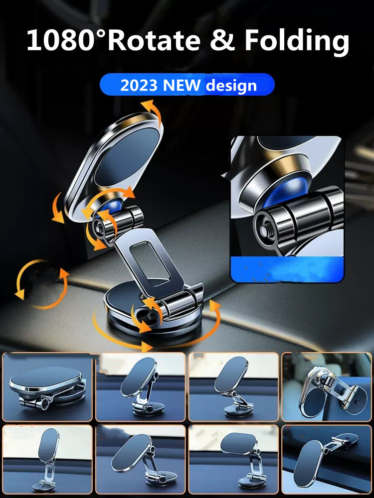 rotate-metal-magnetic-car-phone-holder-foldable-universal-mobile-phone-stand-air-vent-magnet-mount-gps-support