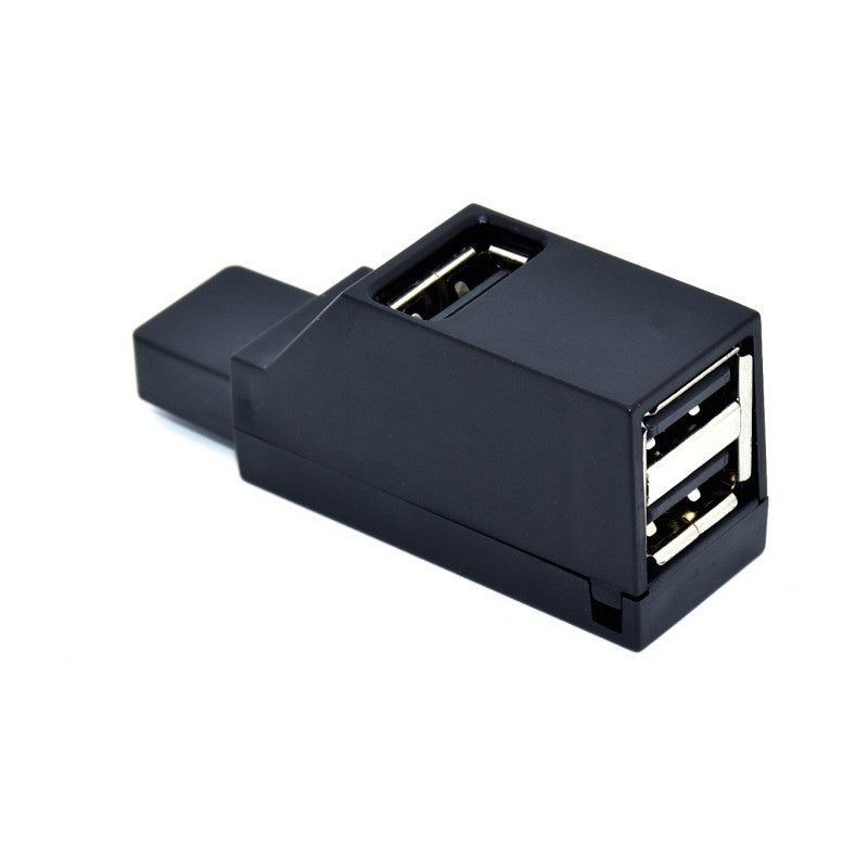 Mini USB 2.0 Splitter Hub - Ultra-Compact 4-Port Expansion