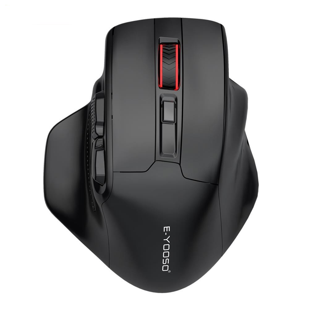 X-31 Wireless Optical Mouse - Full-Size, USB Receiver, AA Battery | Black