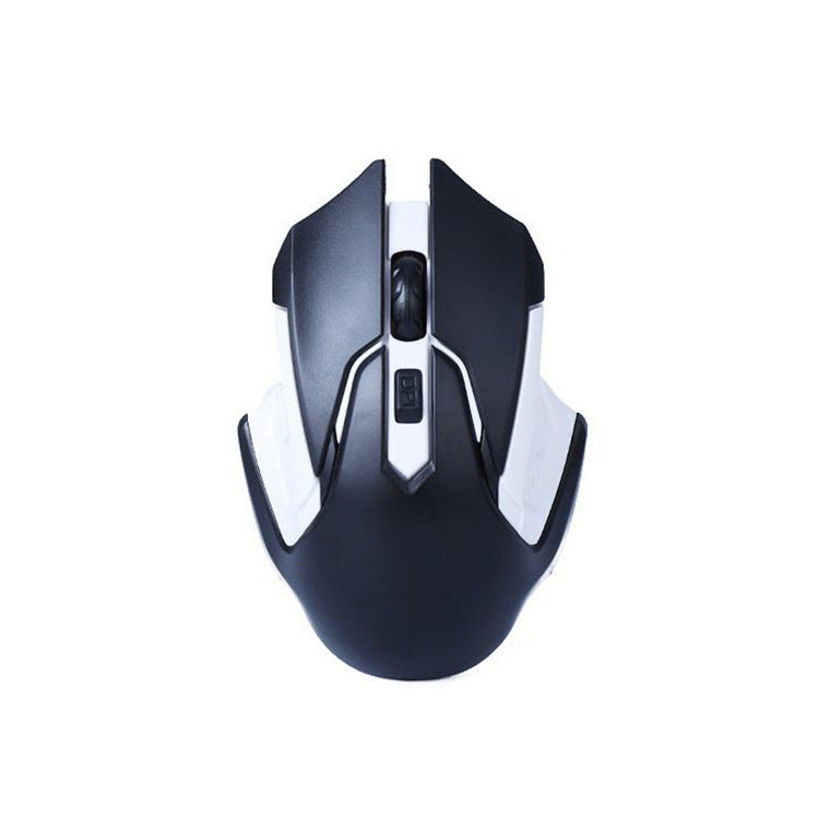 2.4GHz Wireless Gaming Mouse - 1000 DPI, 6 Buttons | Red, Black, White & Blue