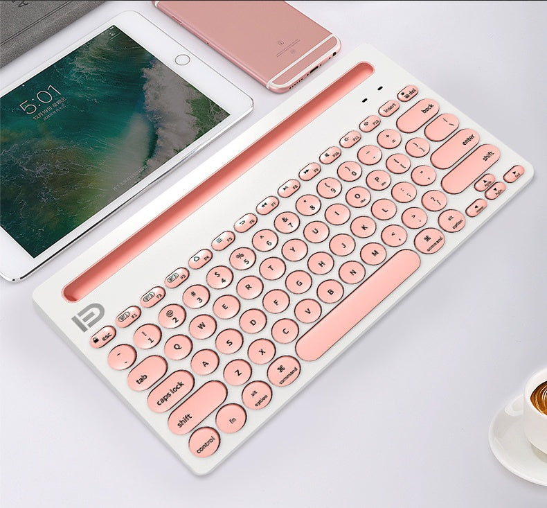 Bluetooth Wireless Keyboard for Quiet, Comfortable Everyday Typing – product image 7 | Fidmat24 Tech Market