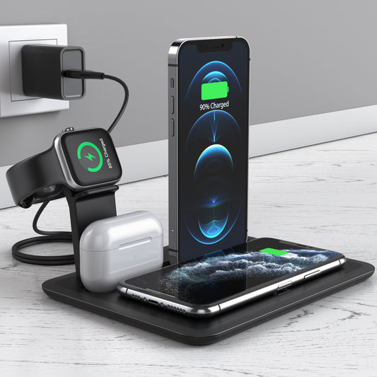 wireless-phone-charger-watch-headphone-bracket-desktop