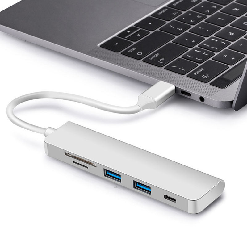 USB-C Hub for MacBook - HDMI, 3x USB 3.0, SD/TF Card Readers