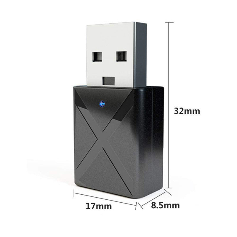 Bluetooth 5.0 Transmitter & Receiver - Add Wireless Audio to Any Device