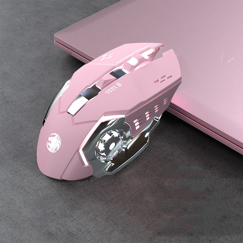 Silent Rechargeable Wireless Mouse - 1600 DPI, 7 Buttons, 2.4GHz | 5 Styles